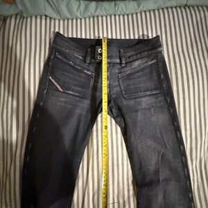 Women's Black Gray Jeans